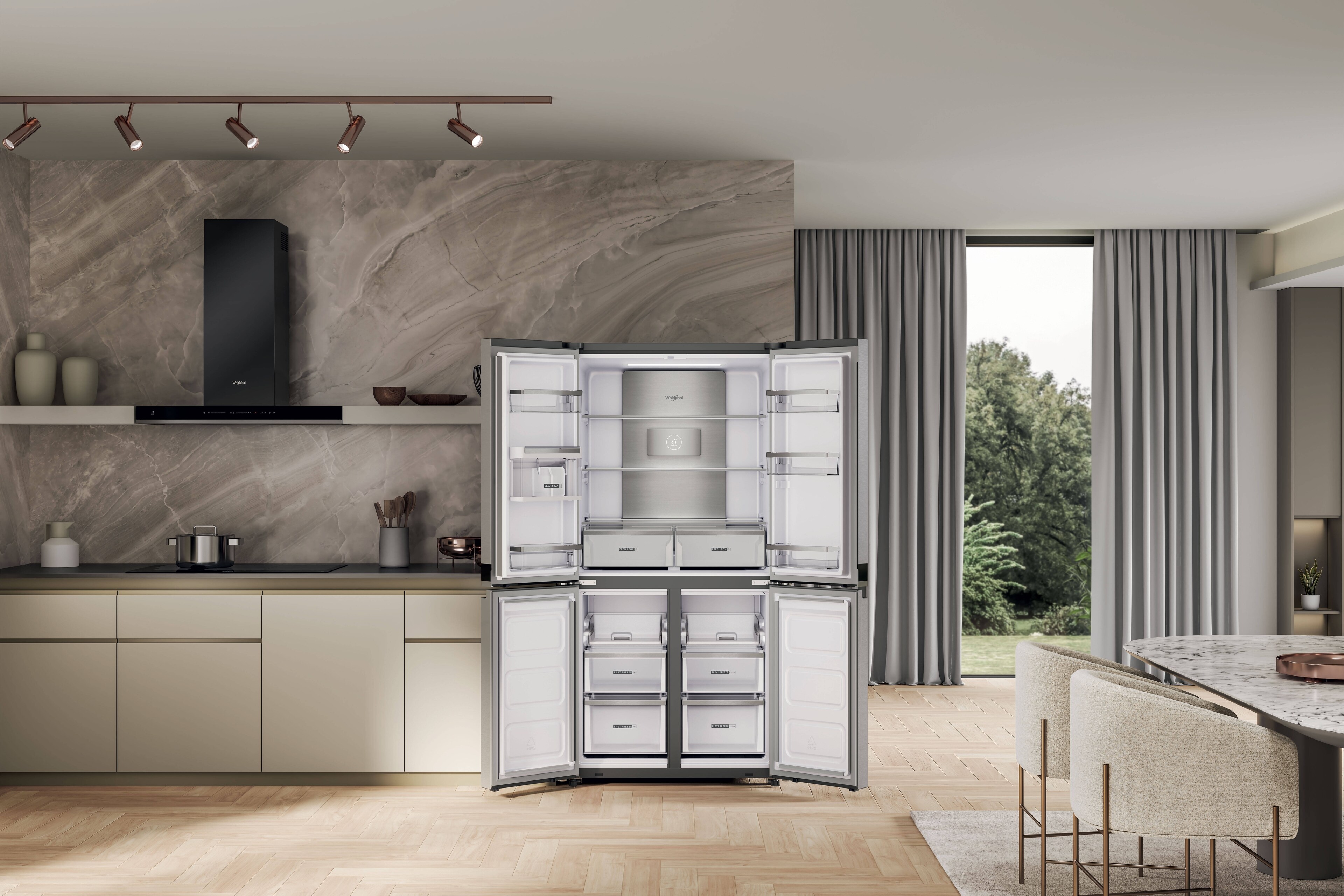 Espace Congélateur Fast Freeze Whirlpool